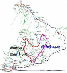 峨眉山旅游线路推荐，峨眉山旅游路线图