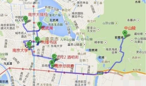 南京一日游旅游路线，南京一日游旅游路线图？