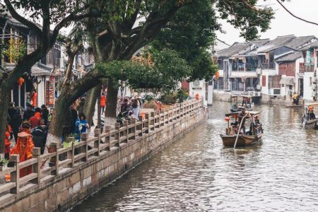 朱家角古镇八大景点，朱家角古镇八大景点线路图